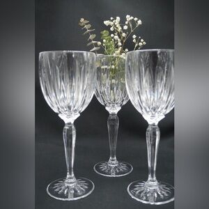Cristal D’Arques - Durand Classic Water Goblets - Set of 3